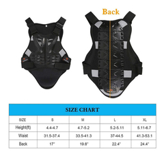 Ridbiker - Chaleco Para Motocicleta, Pecho, Espalda, Talla S - comprar online