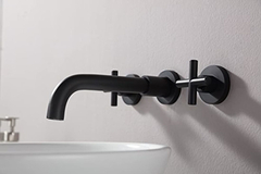 Doble Cruz Mango Soporte De Pared Baño Llave Del Fregadero - tienda online