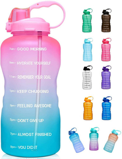 Botella Para Agua Giotto, Con Marcador. 3.7l, Plástico
