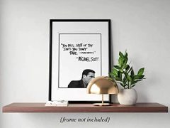 Cartel De La Cita Motivacional De Michael Scott