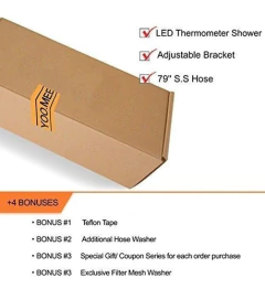 Imagen de Cabezal De Ducha De Mano Con Luz Led