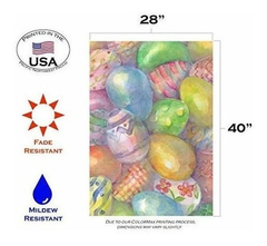 Imagen de Huevos De Pascua De Toland Home Garden 28 X 40 Pulgadas