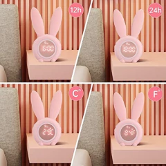 Imagen de Reloj Despertador Para Niños Con Luz Nocturna, 5 Ton