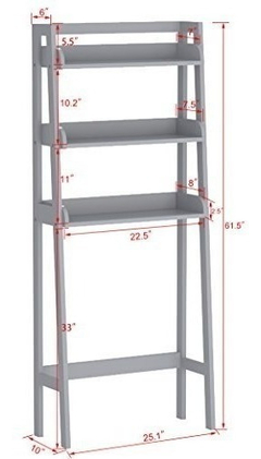 Utex 3 Estantes Organizador De Baño Sobre El Inodoro en internet