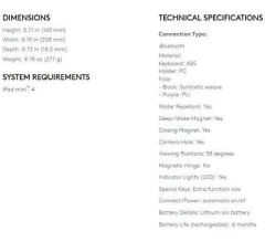 Funda Protectora Logitech Focus Con Teclado Para iPad Mini 4