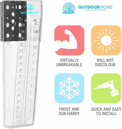 Medidor De Lluvias Outdoorhome Hasta 150mm en internet