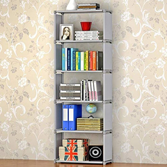 Imagen de Estantería Moderno De Metal Color Gris, 6 Niveles