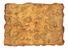 Accesorio De Fiesta Del Mapa Del Tesoro De Plástico