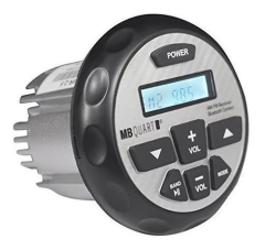 Imagen de Mb Quart Gmr2.5 Gauge Hole Bluetooth Marine Apple Receptor