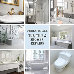 Imagen de Kit De Reparación De Bañera,azulejos Y Ducha,grietas De Baño