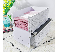 Caja Plegable De Cartón Slpr Con Esquinas Y Asas De Metal - Danielle's Store