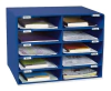 Buzones De Aula De 10 Ranuras, Azul (001309)