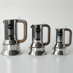 Cafetera Espresso Alessi 9090 De Richard Sapper, 6 Espresso. - comprar online