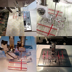 Imagen de Prensatelas Plásticaspara Máquina De Coser - Alovea