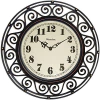 Reloj De Pared Estilo Hierro Forjado