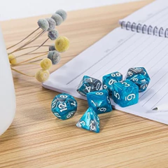 Imagen de Dnd Dice, 42 Piezas Dungeons Y Dragons Dice Con Gold