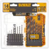 Brocas De Óxido Negro Dewalt Dwa1184, Helicoidales, 14u