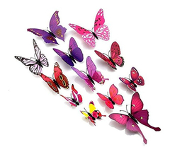 Adhesivos De Mariposas En 3d Para La Pared - comprar online