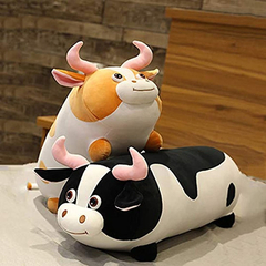 Almohada De Peluche De Vaca, Súper Suave (15.7 Pulgadas) en internet