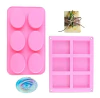 2-pack Silicona Jabón Moldes