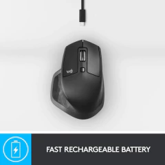 Mouse Logitech Mx Master 2s, Inalámbrico, Ergonómico
