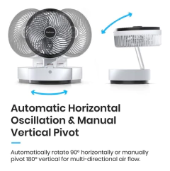 Circulador De Aire De Ventilador De Escritorio Pro Breeze Tu
