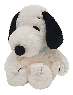 10.25 Pulgadas Snoopy Con Perro De Peluche, Blanco Y Negro