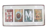Aumei - Placa Decorativa De Metal Para Pared, 6.0 X 12.0 in