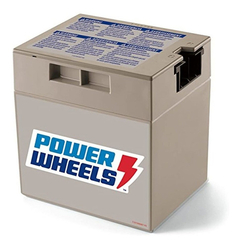 Power Wheels - Batería Recargable De 12 Voltios, Empaque