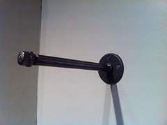 Wall Mounted Coat Hook | Industrial Pipe Wall Hook | Clothes en internet