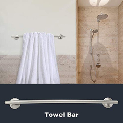 Mingbright Juego De Accesorios De Baño De 4 Piezas De Níquel en internet