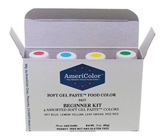 Kit De Colorante Alimenticio En Pasta Blanda De Gel Suave