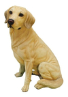 Perro Dorado Retriever Estatua