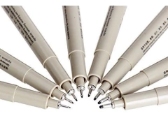 Plumas De Boceto Clobeau Fine Line 8 Tamaños De Punta - tienda online