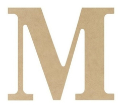 Mdf Classic Font Wood Letras Y Números, 9.5 Pulgadas,