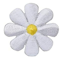 Aplique Flor Para Ropa White Daisy-wholesale Applique