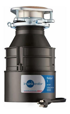 Triturador De Basura Insinkerator Badger, 1-1/3 Hp - tienda online