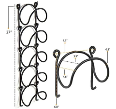 Toallero De Metal De Hierro Forjado Para Decoración De Pared - tienda en línea