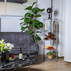 Estanterías De Metal De 5 Hilos Estantes Ajustables - comprar online