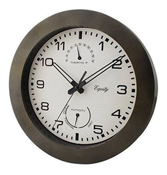 Imagen de Termómetro Para Exteriores Y Reloj Con Termómetro