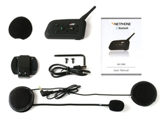 Intercomunicador P/ Casco Motocicleta, Vnetphone, Bluetooth