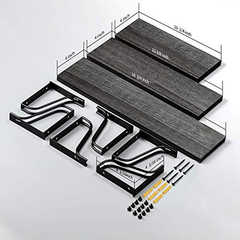 Tj.moree - Estantería Flotante Para Barra De Café (3 Unidade