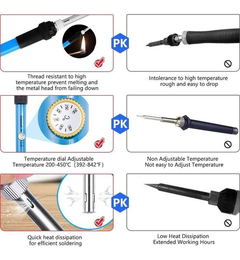 Soldador De Estaño Vastar, Kit Completo De 60w 110v - comprar online