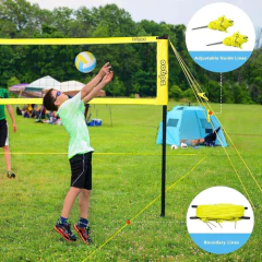 Sistema De Red Zhao Para/voleibol, Portátil, Ajuste De Altur