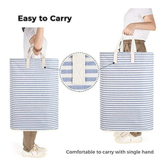 Cesta Para Ropa Sucia, Azul, 72l - Danielle's Store
