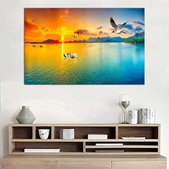 Amemny - Cuadro De Pared Con Panel Grande De Lienzo - comprar online