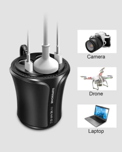 Superone - Inversor De Alimentación Para Coche Dc 12 V A 110 en internet