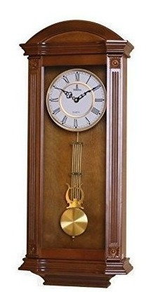 Verona Elegante Reloj De Pared De Péndulo De Madera - comprar online