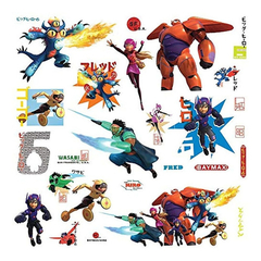 Roommates Big Hero 6 - Vinilo Adhesivo Para Pared, - comprar online