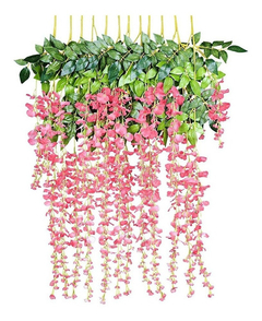 Colgante Guirnalda Flores De Seda